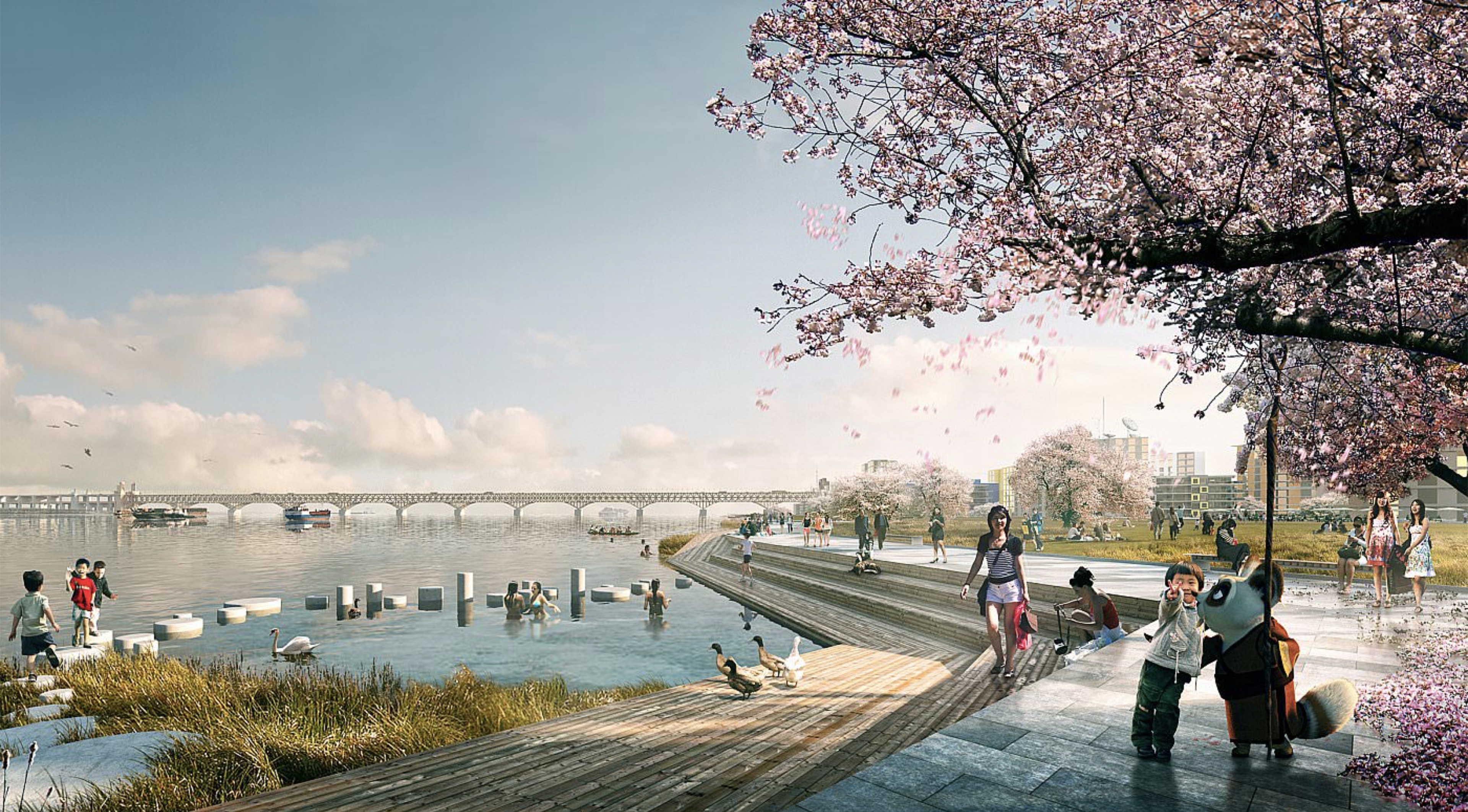 Xiaguan Riverfront, Nanjing (China)