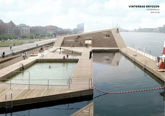 Winter Bath, Copenhagen (Denmark)