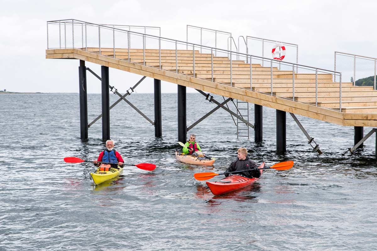 Harbor bath, Faaborg (Denmark)