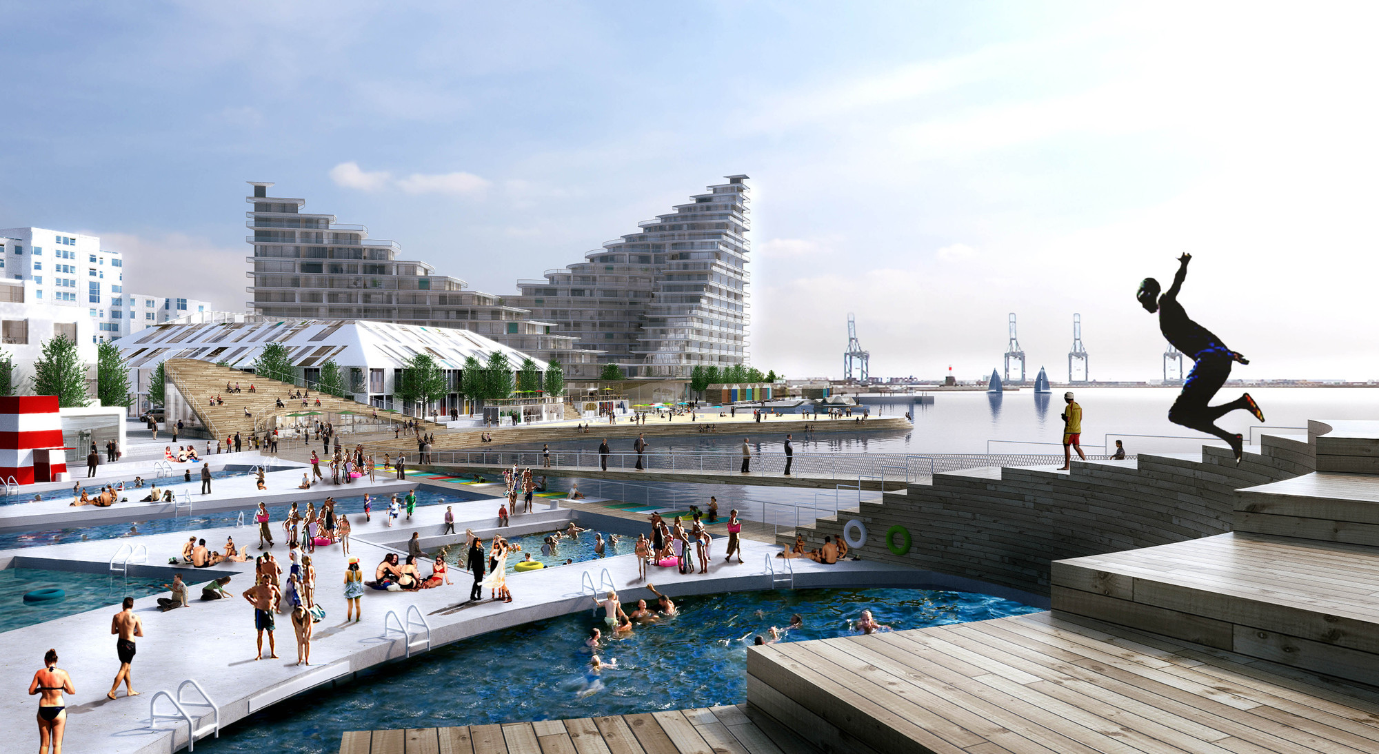 Harbor Bath, Aarhus (Denmark)
